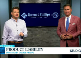 Joe Emer and David Greene talk about Product Liability on Studio 10