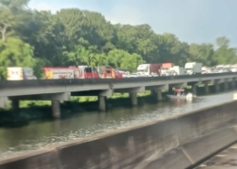 Massive Car Wreck on I-65 at the Dolly Parton Bridge