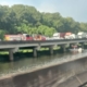 Massive Car Wreck on I-65 at the Dolly Parton Bridge